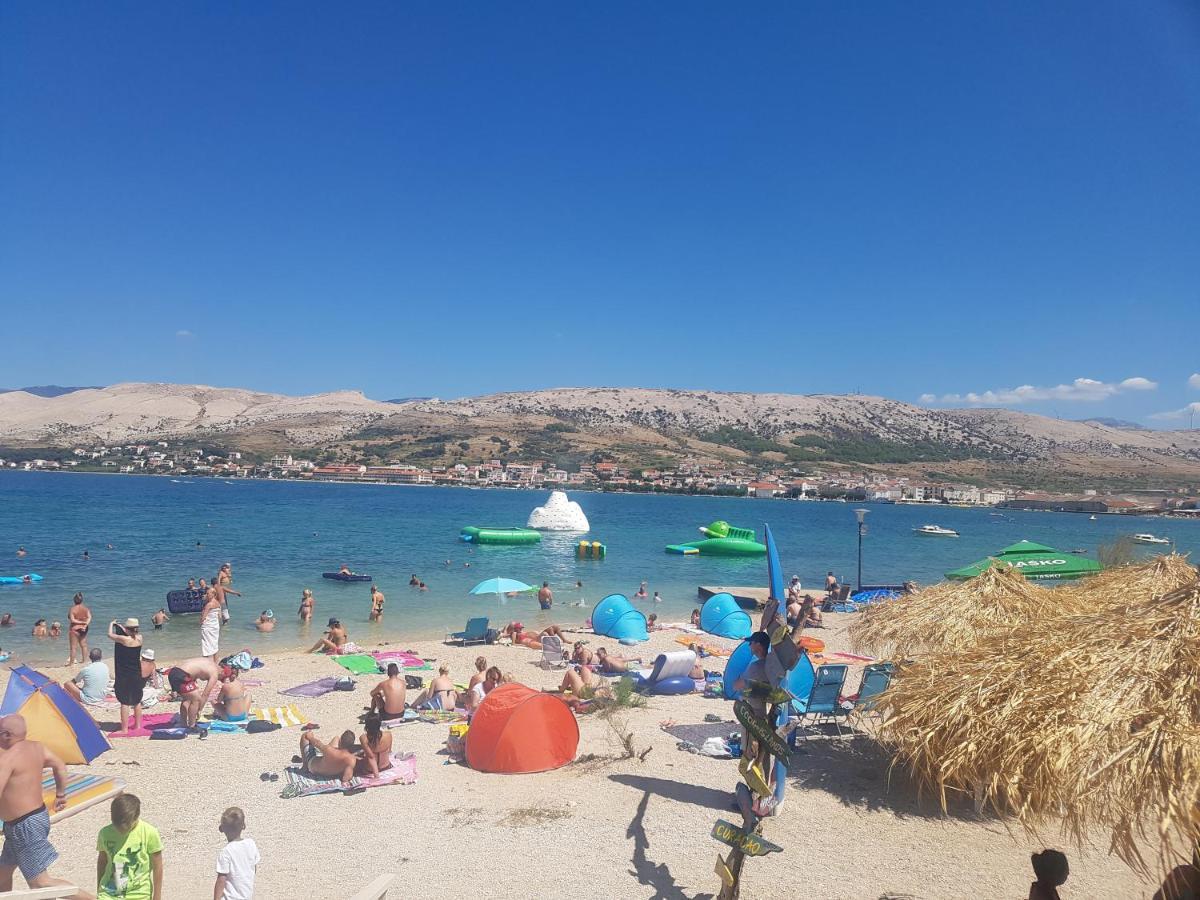 Apartament Planika Pag Sea view Zewnętrze zdjęcie