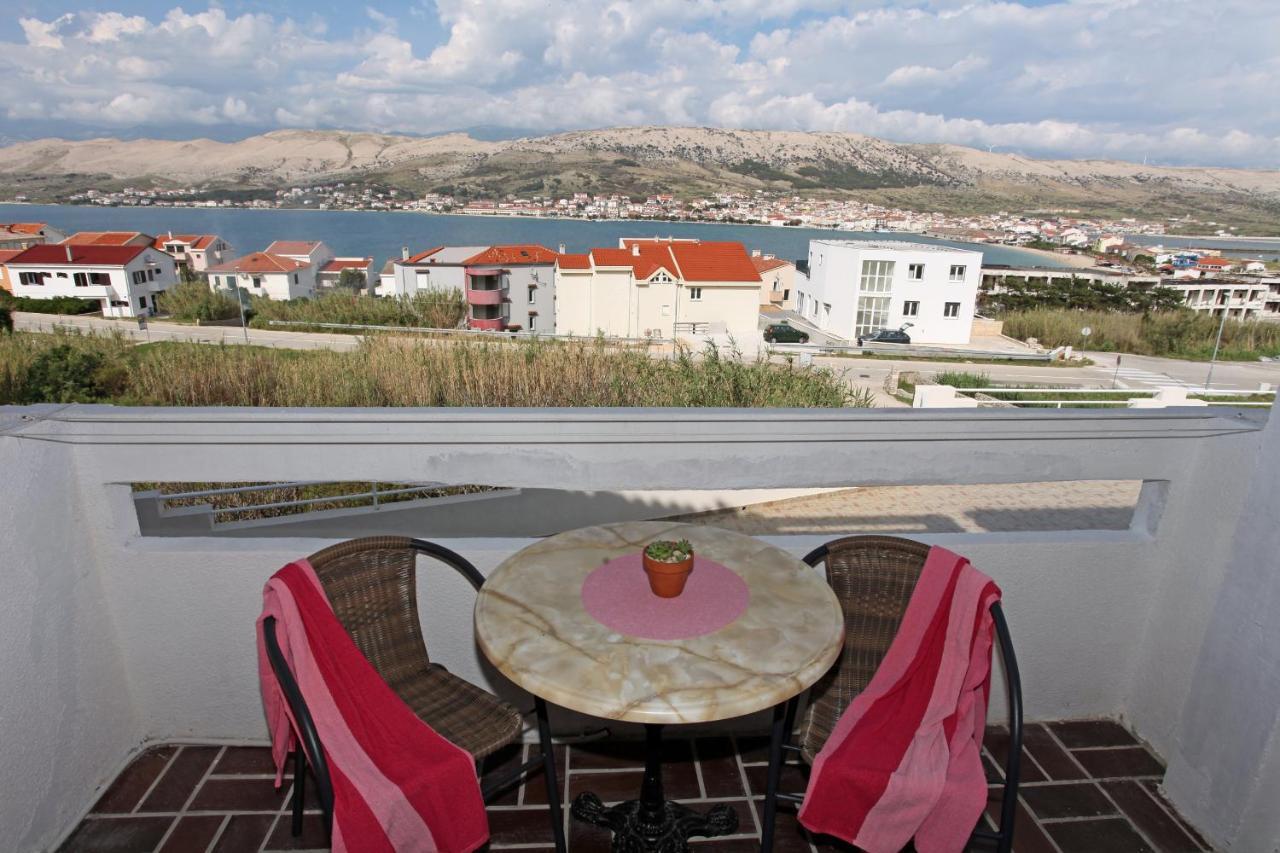 Apartament Planika Pag Sea view Zewnętrze zdjęcie