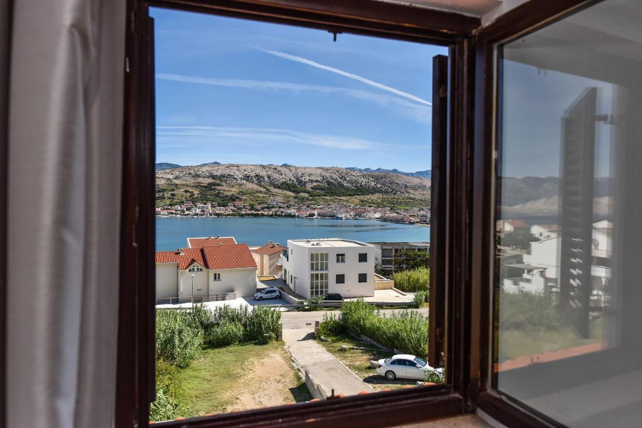 Apartament Planika Pag Sea view Zewnętrze zdjęcie